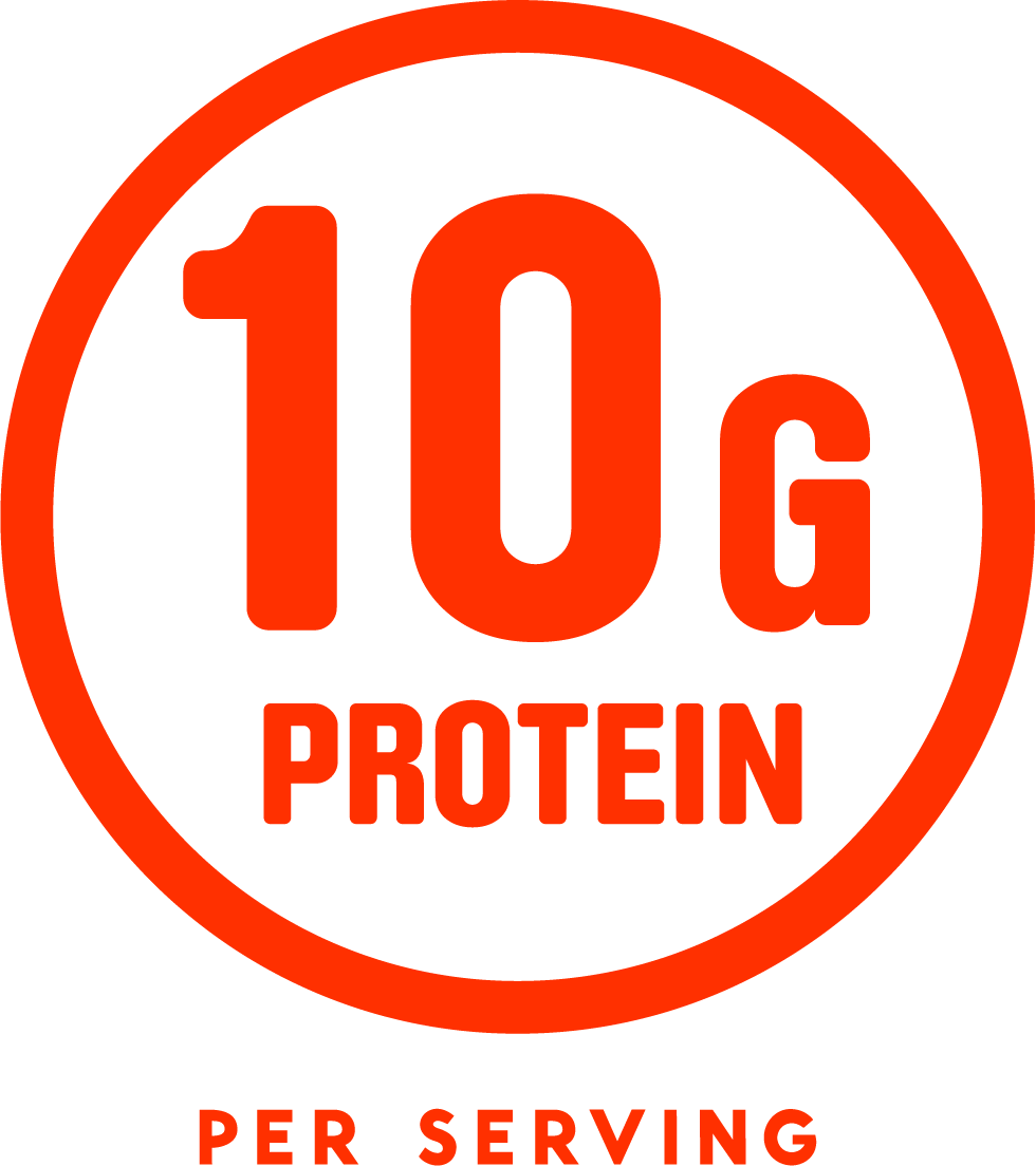10G Protein per serving